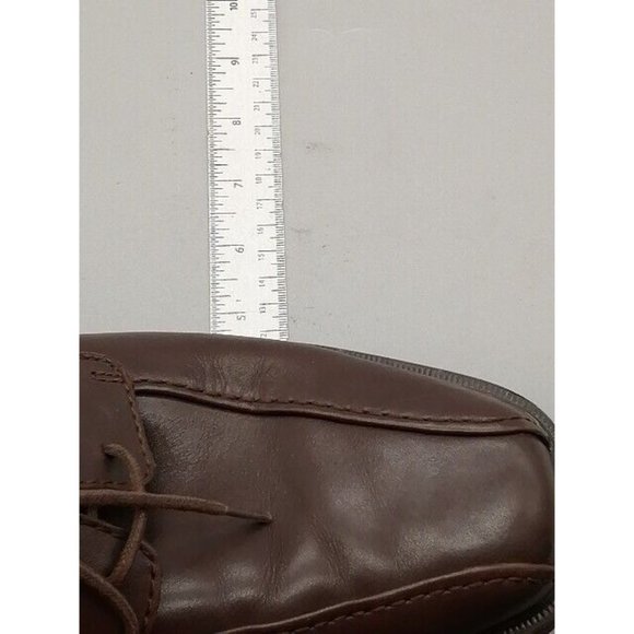 Nunn Bush Mens Derby Shoe Brown Leather Lace Up Dress Shoe Square Toe‎ 10.5 - Picture 7 of 10